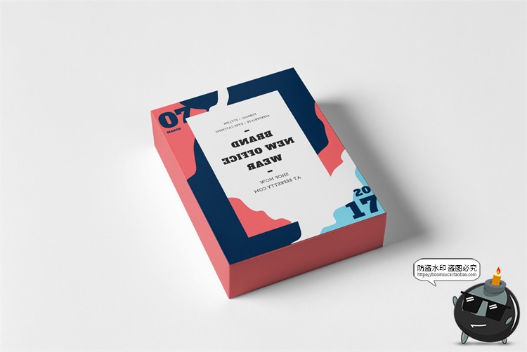 图片[7]-面膜护肤品化妆品纸盒袋装包装盒单片效果VI贴图样机PSD模板素材-设计猿