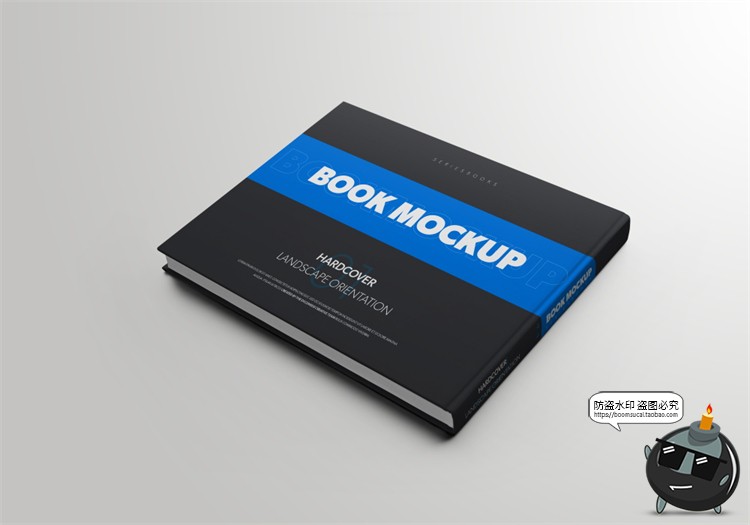 图片[8]-横板硬壳封面精装书本书籍画册展示贴图Mockups样机PSD模板PS素材-设计猿