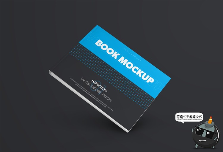 图片[10]-横板硬壳封面精装书本书籍画册展示贴图Mockups样机PSD模板PS素材-设计猿
