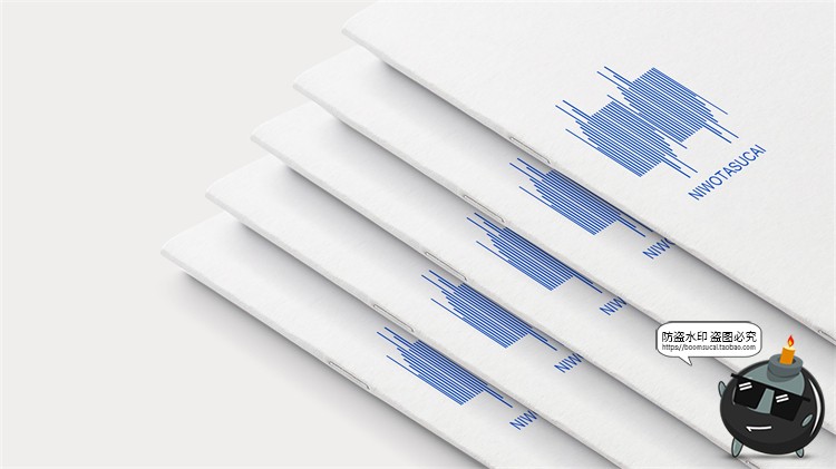 图片[4]-企业品牌VI提案LOGO标识应用文创效果展示PSD模板贴图样机PS素材-设计猿