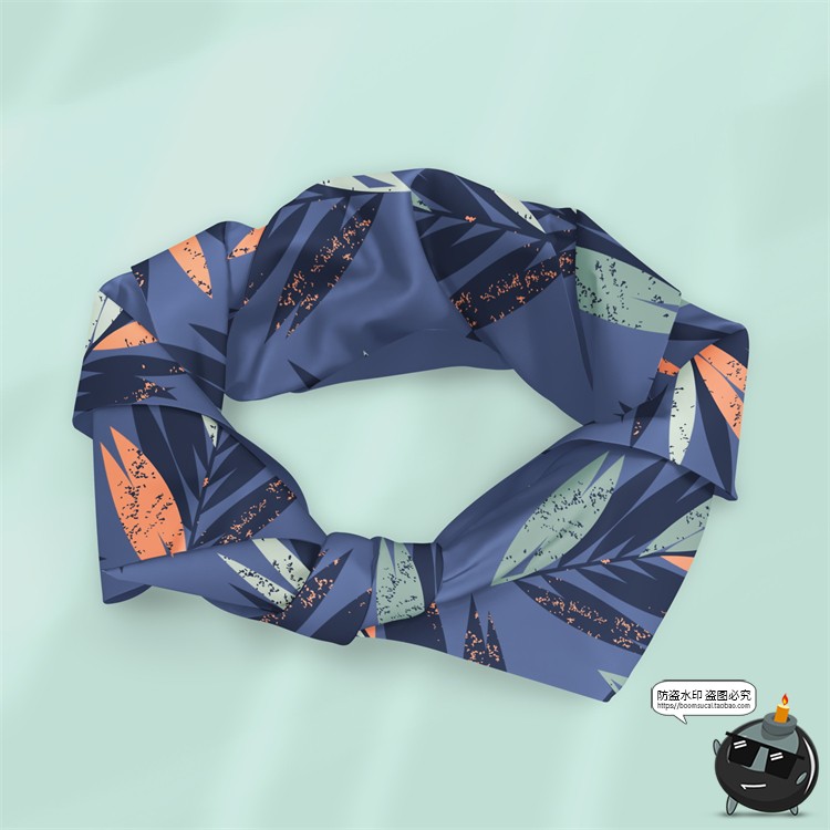 图片[8]-丝巾围巾方巾面料手帕展示效果图案贴图mockups样机PSD模板PS素材-设计猿