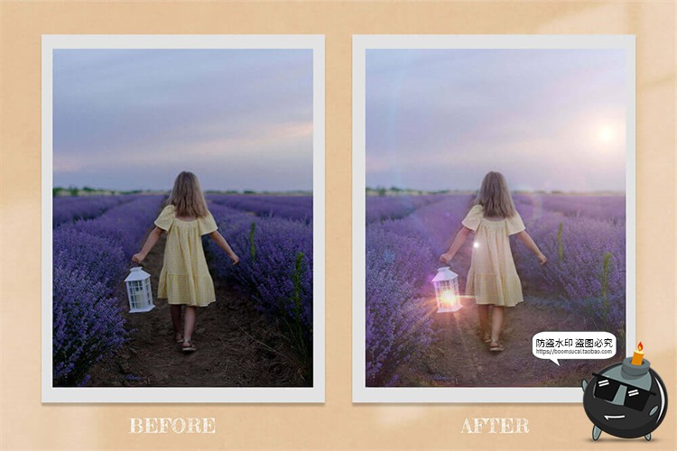 图片[6]-太阳光晕光波光圈照片叠加效果JPG黑底后期合成特效图片背景素材-设计猿