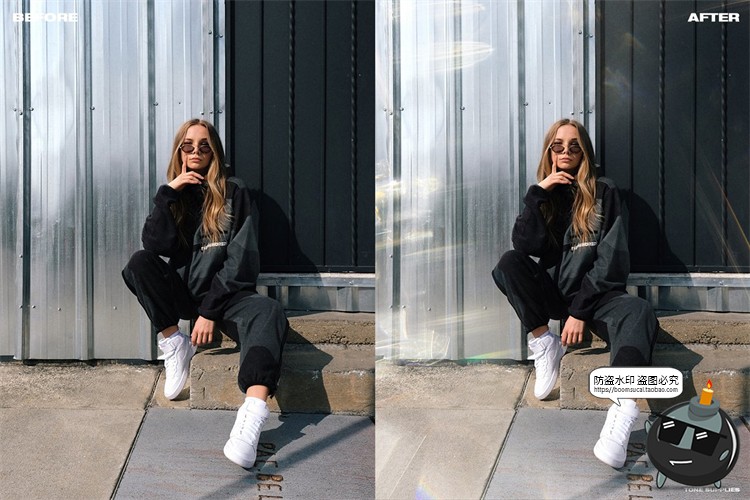 图片[4]-复古质感电影胶片镜头漏光光晕特效光效JPG黑底后期合成叠层素材-设计猿