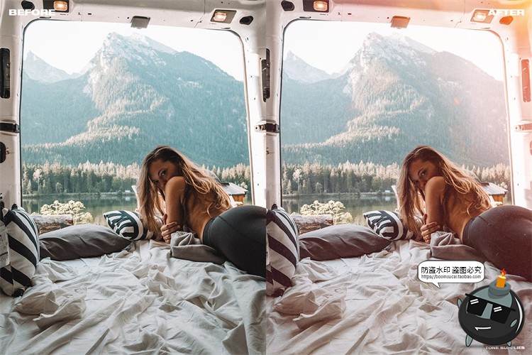 图片[7]-复古质感电影胶片镜头漏光光晕特效光效JPG黑底后期合成叠层素材-设计猿