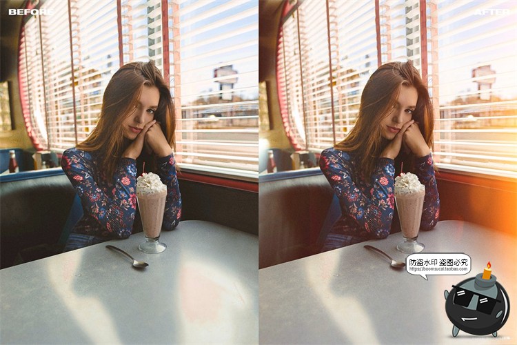 图片[9]-复古质感电影胶片镜头漏光光晕特效光效JPG黑底后期合成叠层素材-设计猿