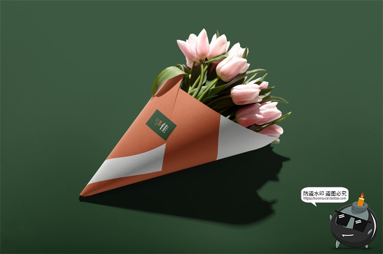 图片[7]-花店品牌提案植物花卉绿植鲜花礼品求婚VI样机套装PSD模板PS素材-设计猿