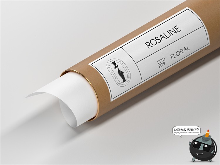 图片[22]-花店鲜花礼物浪漫植物品牌周边VI提案智能贴图样机PSD模板PS素材-设计猿