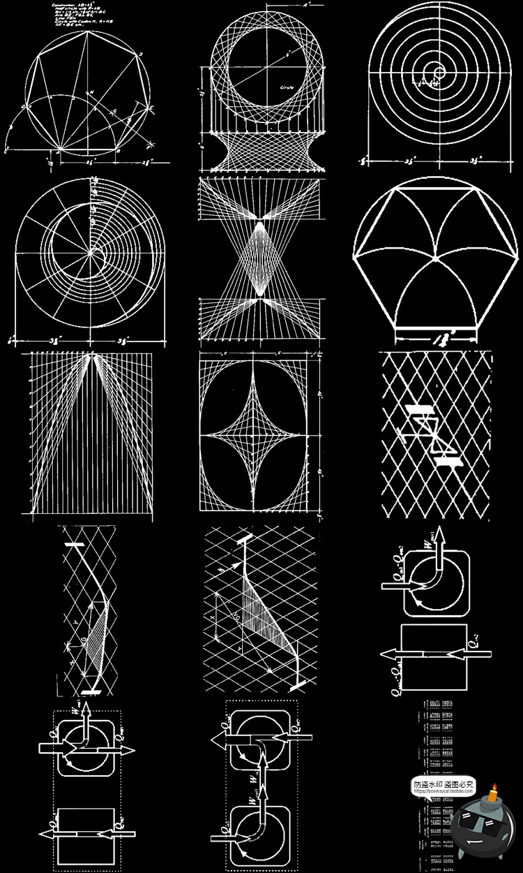 图片[6]-街头潮流复古机能公式图表手稿图纸蓝图背景底纹AI矢量PNG素材-设计猿
