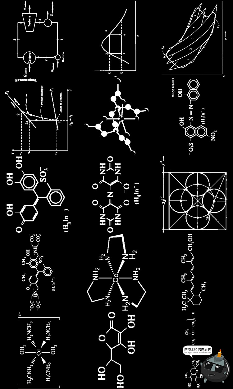 图片[8]-街头潮流复古机能公式图表手稿图纸蓝图背景底纹AI矢量PNG素材-设计猿
