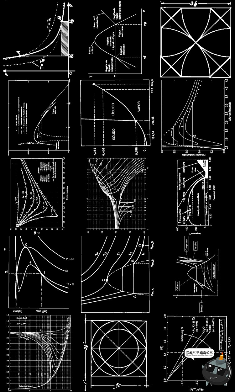 图片[13]-街头潮流复古机能公式图表手稿图纸蓝图背景底纹AI矢量PNG素材-设计猿