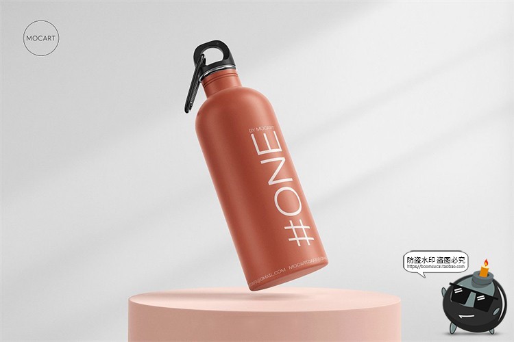 图片[2]-户外骑行随行杯运动水壶保温杯文创礼品样机展示效果图PSD素材-设计猿