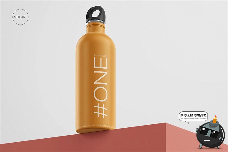 图片[3]-户外骑行随行杯运动水壶保温杯文创礼品样机展示效果图PSD素材-设计猿