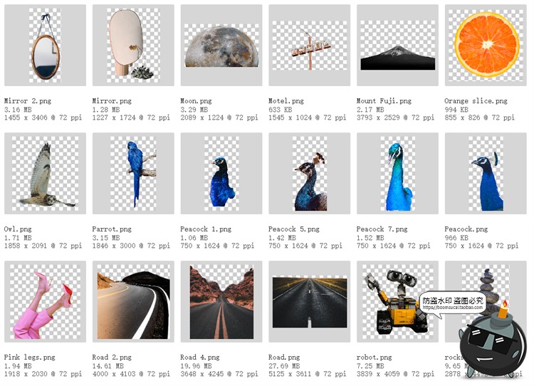 图片[13]-抽象风复古剪报老照片创意拼贴剪贴画元素PNG免抠JPG背景图片素材-设计猿