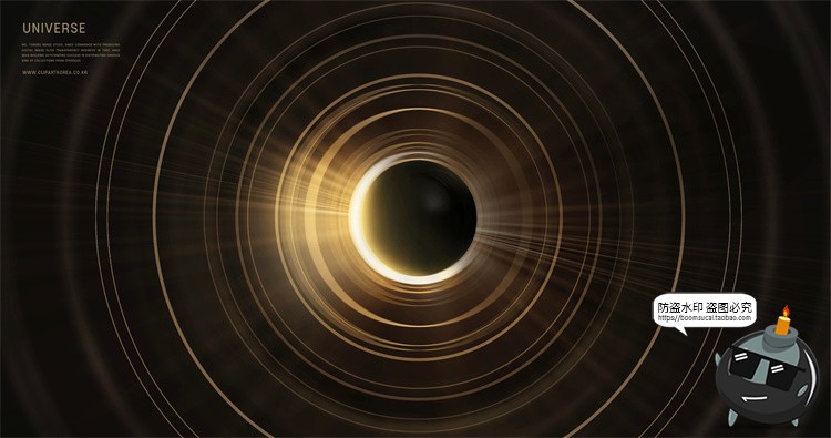 图片[20]-未来科幻宇宙星球银河系天体行星主视觉创意海报PSD模板分层素材-设计猿