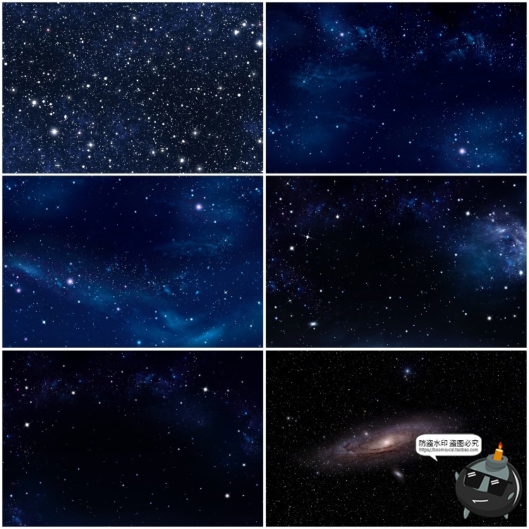 图片[8]-星空银河光效特效夜空星星闪烁流星雨星河照片后期JPG背景素材-设计猿