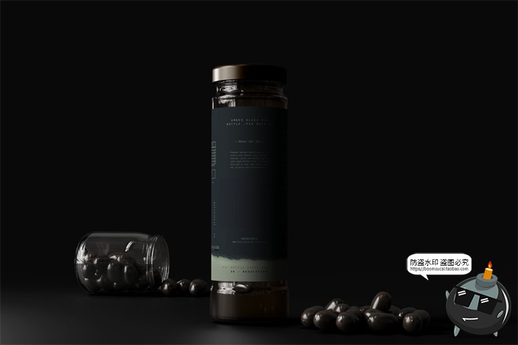 图片[40]-棕榈橄榄油品牌LOGO提案样机玻璃金属罐食物油精华PSD模板PS素材-设计猿