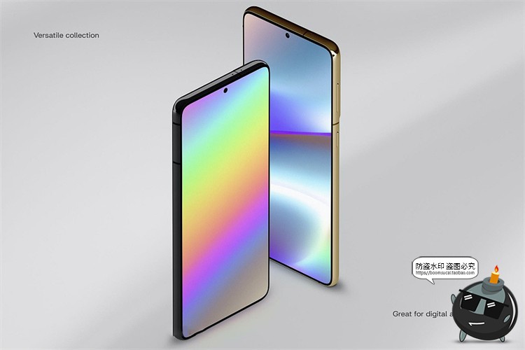 图片[6]-渐变铝箔迷幻复古时尚银色彩虹金属海报背景底纹光泽JPG图片素材-设计猿