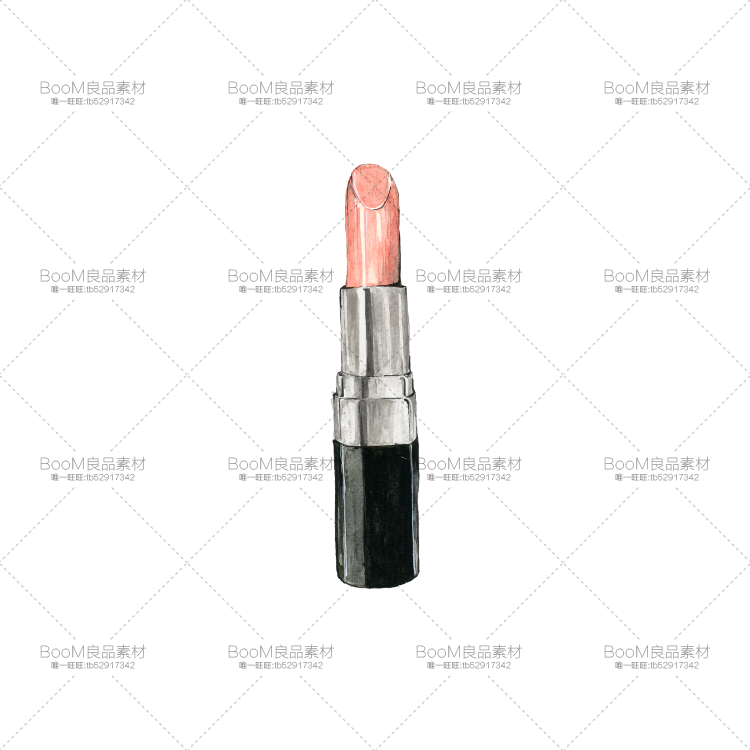 图片[10]-粉色手绘水彩铅笔画化妆品护肤品图案海报高清图片PNG免扣PS素材-设计猿