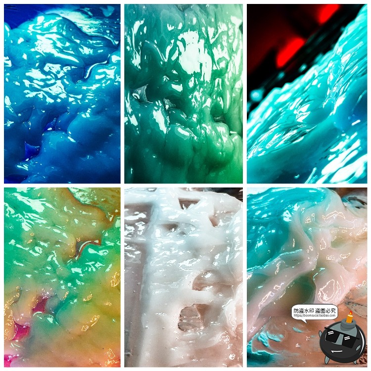 图片[6]-未来迷幻抽象流体液体光泽油漆奶油塑料表面纹理背景图片JPG素材-设计猿