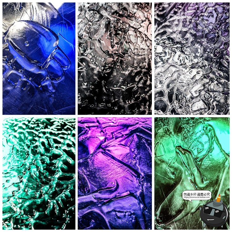 图片[13]-未来迷幻抽象流体液体光泽油漆奶油塑料表面纹理背景图片JPG素材-设计猿