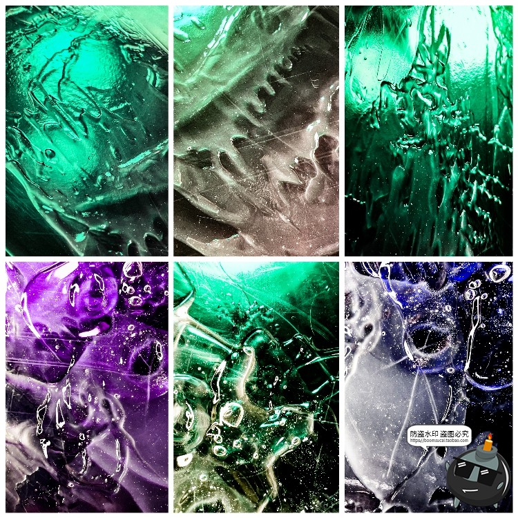 图片[14]-未来迷幻抽象流体液体光泽油漆奶油塑料表面纹理背景图片JPG素材-设计猿