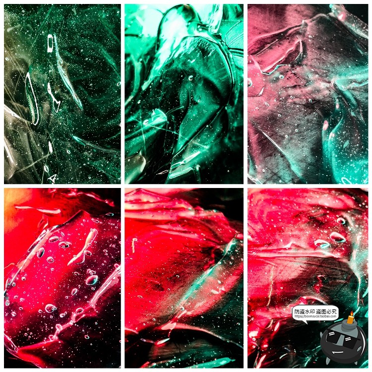 图片[15]-未来迷幻抽象流体液体光泽油漆奶油塑料表面纹理背景图片JPG素材-设计猿