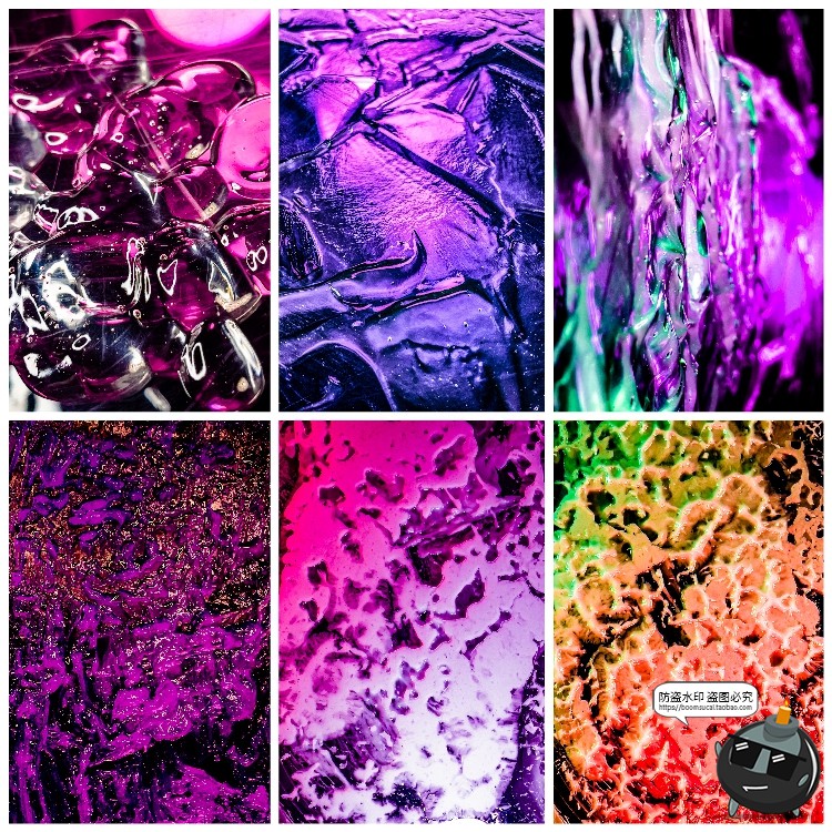 图片[17]-未来迷幻抽象流体液体光泽油漆奶油塑料表面纹理背景图片JPG素材-设计猿