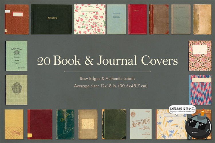 图片[6]-复古做旧牛皮纸贴纸张信纸信封相框扑克牌封面PNG背景肌理素材-设计猿