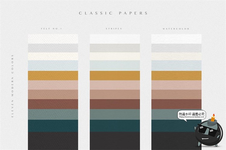 图片[2]-莫兰迪色系轻奢现代纸纹纹理贴图艺术背景底纹草纸JPG图片素材-设计猿