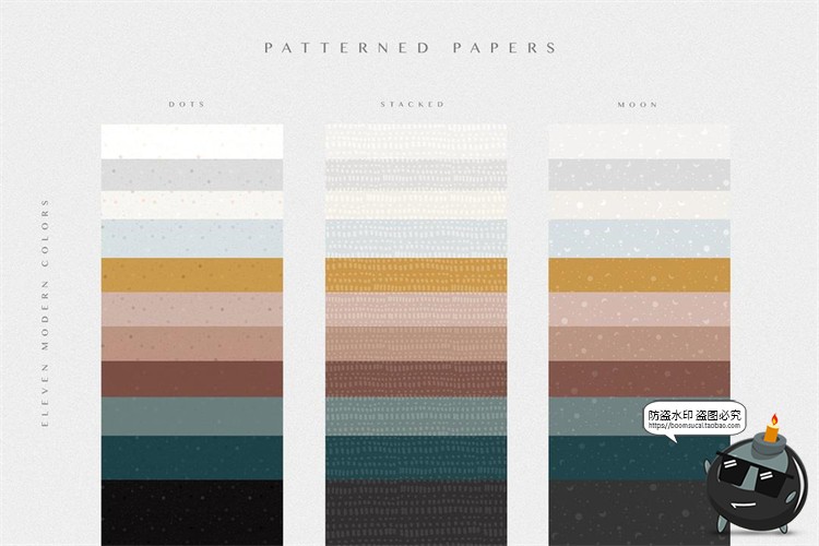 图片[6]-莫兰迪色系轻奢现代纸纹纹理贴图艺术背景底纹草纸JPG图片素材-设计猿