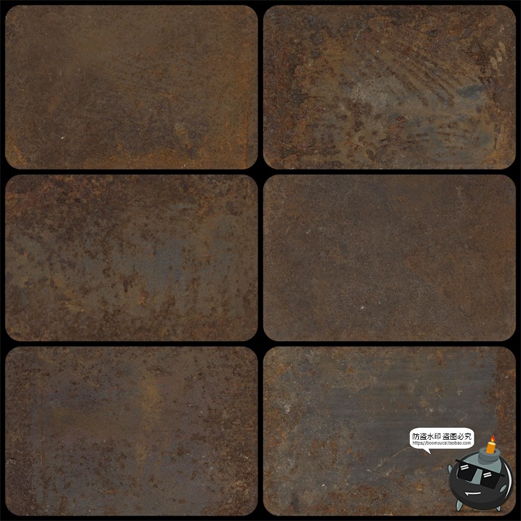 图片[7]-高清4K复古做旧铁质锈迹生锈腐蚀污迹背景肌理JPG图片合成素材-设计猿