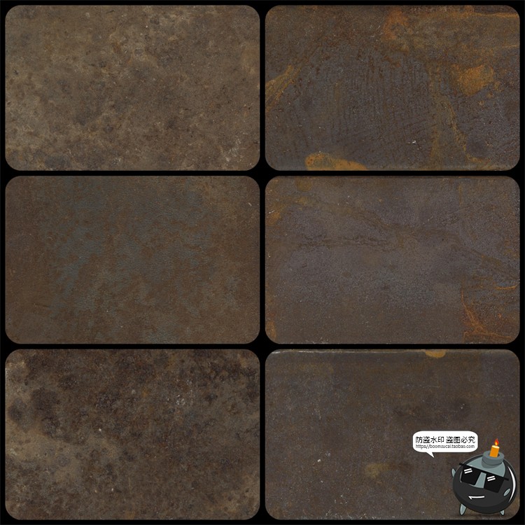 图片[9]-高清4K复古做旧铁质锈迹生锈腐蚀污迹背景肌理JPG图片合成素材-设计猿