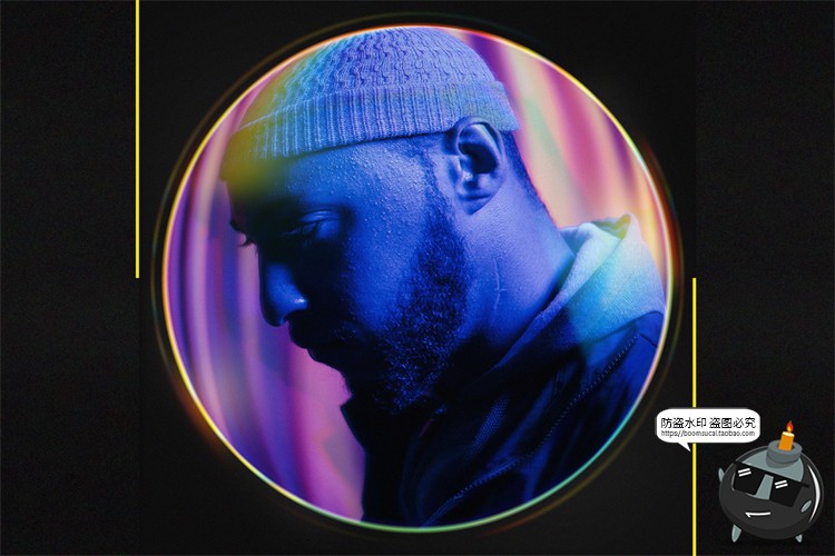 图片[6]-鱼眼镜头圆形镜像凸透镜扭曲效果特效后期图片合成PSD模板PS素材-设计猿