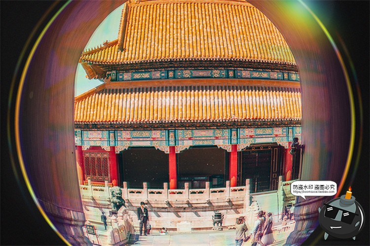 图片[7]-鱼眼镜头圆形镜像凸透镜扭曲效果特效后期图片合成PSD模板PS素材-设计猿