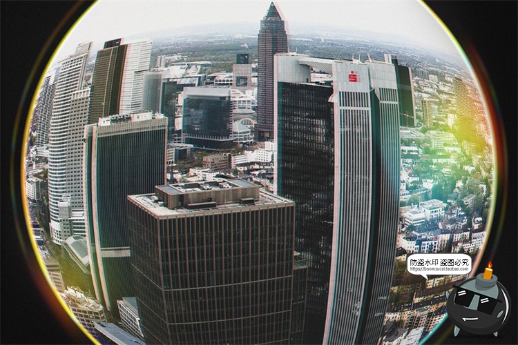 图片[8]-鱼眼镜头圆形镜像凸透镜扭曲效果特效后期图片合成PSD模板PS素材-设计猿