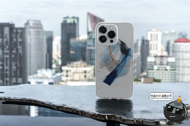 图片[4]-苹果iPhone 13 Pro手机外壳透明塑料水晶壳贴图样机PSD模板PS素材-设计猿