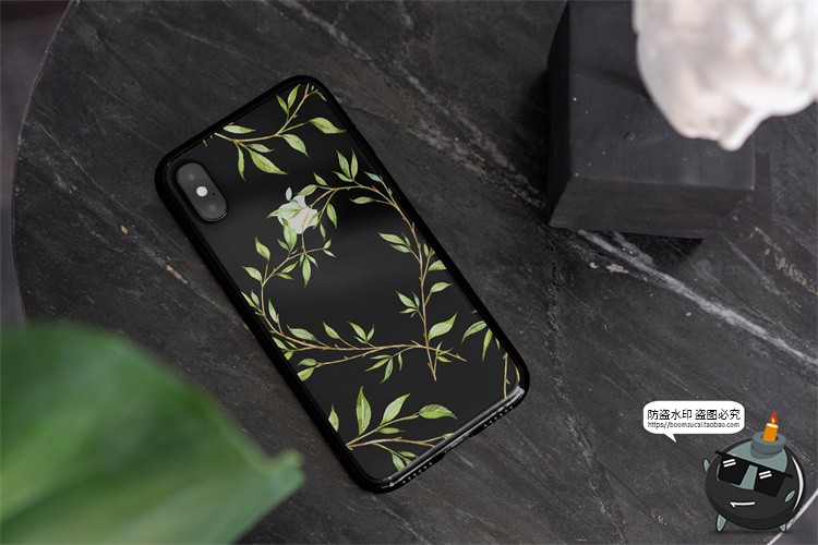 图片[10]-苹果iPhone Xs透明手机壳塑料水晶外观硬壳贴图效果图样机PS素材-设计猿