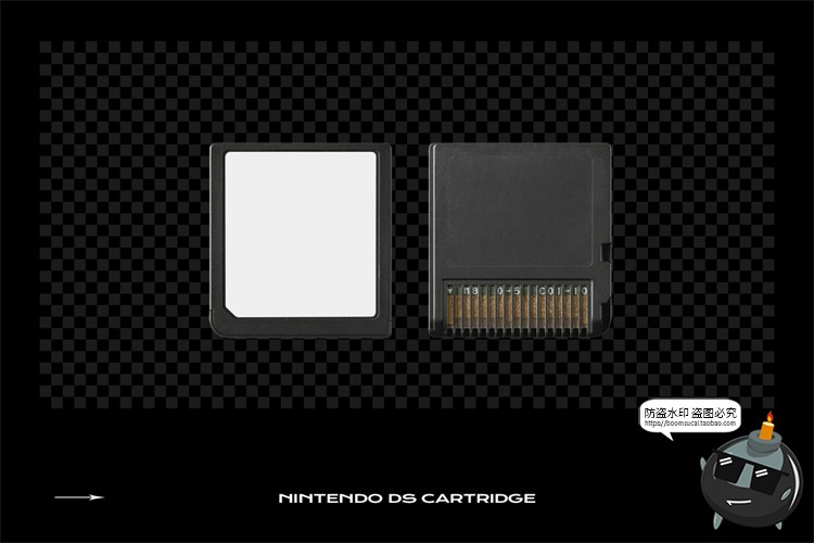 图片[4]-复古老物件游戏机内存卡储存卡透明旧外壳卡带样机PSD模板PS素材-设计猿