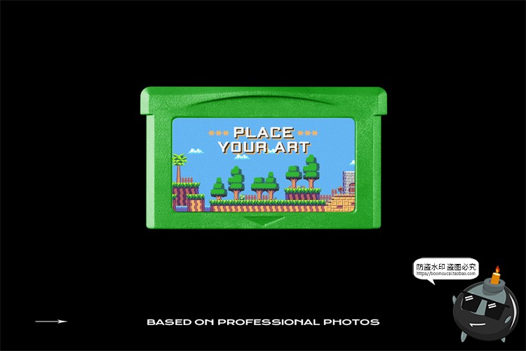 图片[16]-复古老物件游戏机内存卡储存卡透明旧外壳卡带样机PSD模板PS素材-设计猿