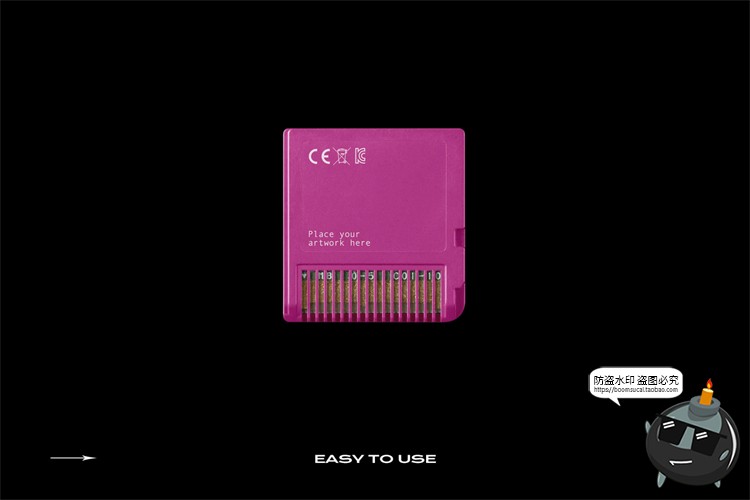 图片[19]-复古老物件游戏机内存卡储存卡透明旧外壳卡带样机PSD模板PS素材-设计猿