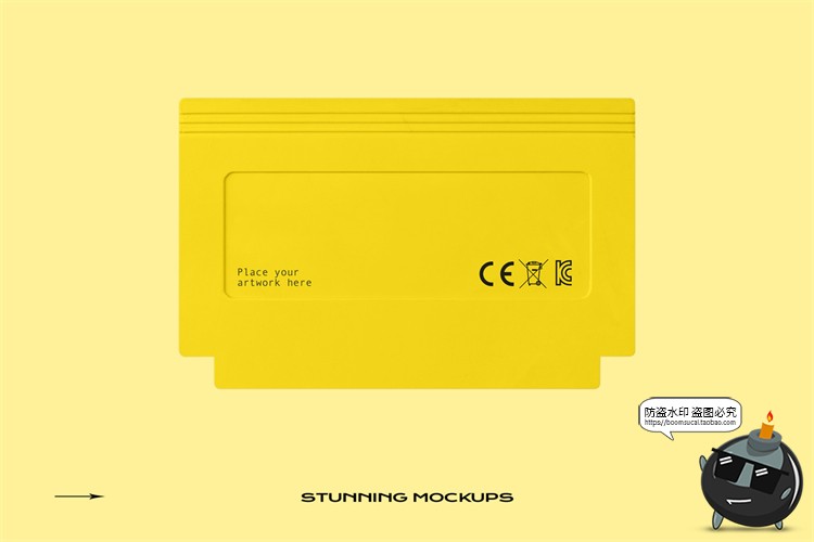 图片[21]-复古老物件游戏机内存卡储存卡透明旧外壳卡带样机PSD模板PS素材-设计猿