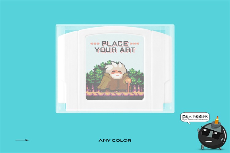 图片[26]-复古老物件游戏机内存卡储存卡透明旧外壳卡带样机PSD模板PS素材-设计猿