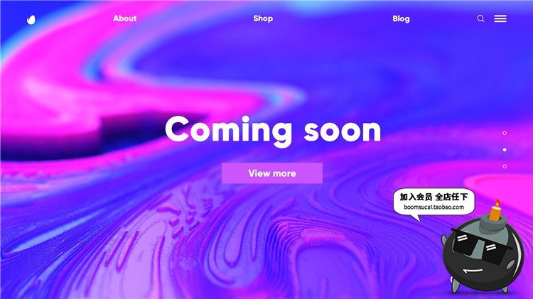 图片[7]-科技艺术感未来网站首屏海报企业官网banner设计背景PSD模板素材-设计猿