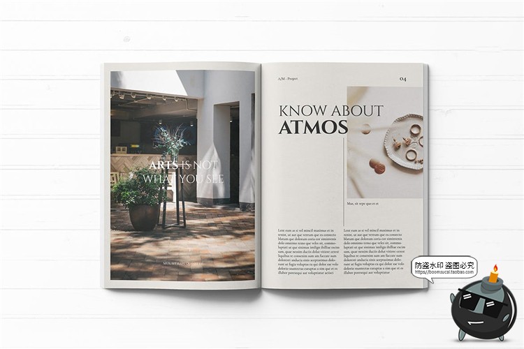 图片[3]-优雅时尚书籍品牌宣传手册画册排版楼书框架PSD模板AI矢量PS素材-设计猿
