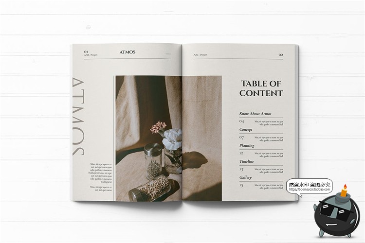图片[4]-优雅时尚书籍品牌宣传手册画册排版楼书框架PSD模板AI矢量PS素材-设计猿