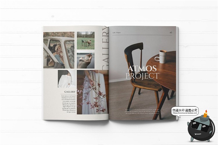 图片[9]-优雅时尚书籍品牌宣传手册画册排版楼书框架PSD模板AI矢量PS素材-设计猿