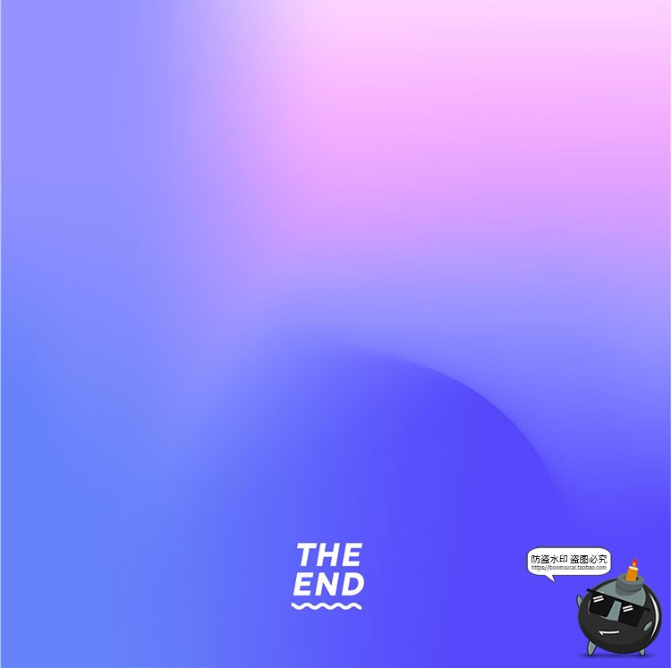 图片[3]-时尚渐变治愈色系融合轻松唯美背景印刷JPG图片底纹AI矢量素材-设计猿