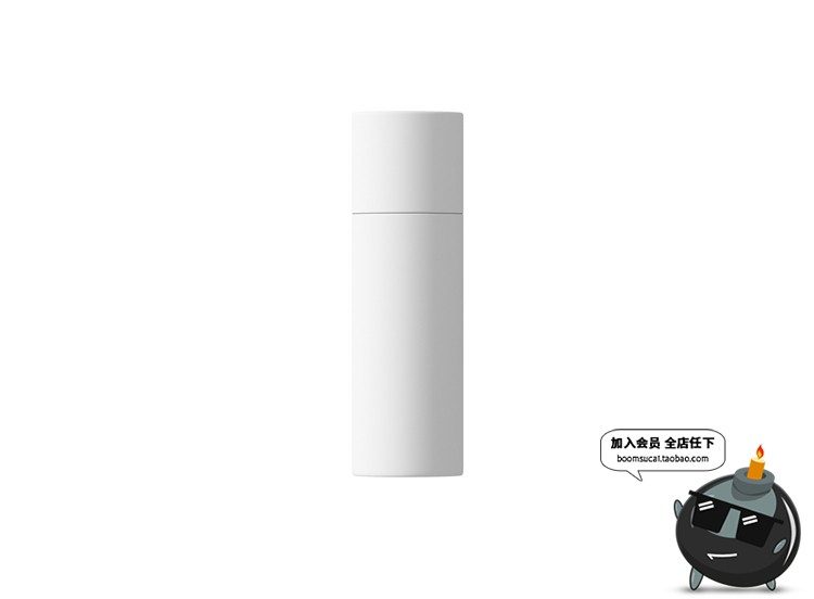 图片[8]-茶叶咖啡纸筒礼盒包装外观图案效果展示文创设计PSD样机模板素材-设计猿