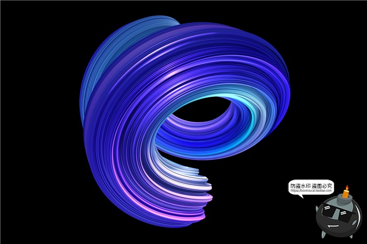 图片[4]-扭曲艺术时尚渐变流体3D立体元素PNG免抠背景包装底纹图案PS素材-设计猿