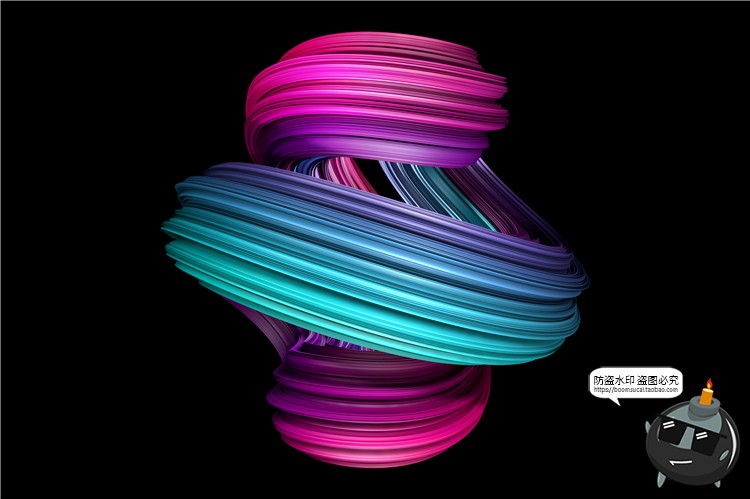 图片[12]-扭曲艺术时尚渐变流体3D立体元素PNG免抠背景包装底纹图案PS素材-设计猿